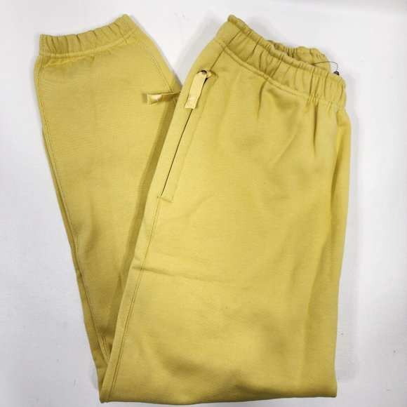 Nike Solo Swoosh Heavy Weight Yellow Fleece Sweatpants Men's 4XL DX1364 063 NWT - Picture 3 of 15